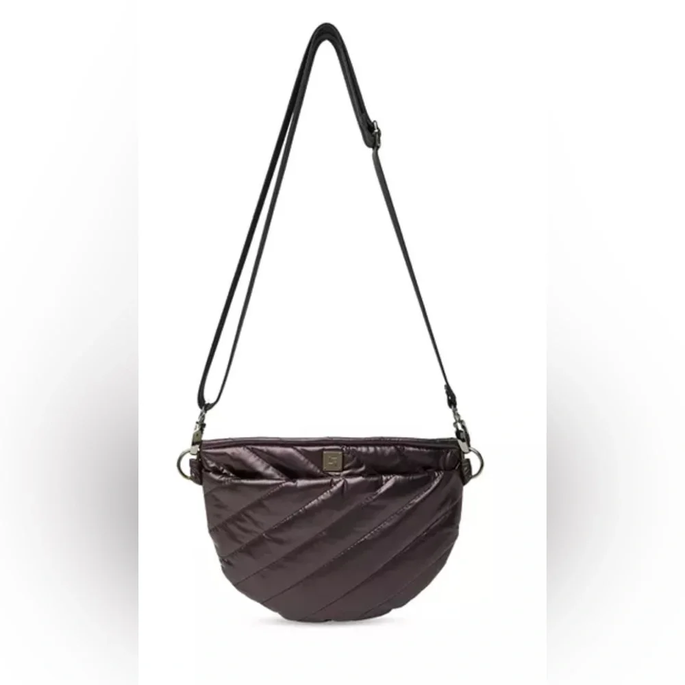 NWOT THINK ROYLAN Quilted FREEBIRD Convertible Crossbody Rare Bronze gorgeous!